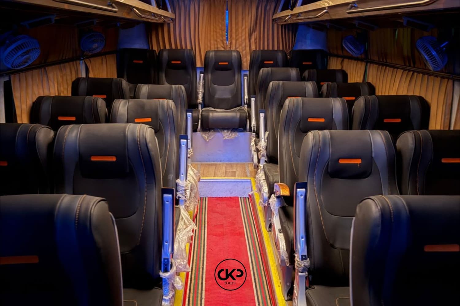 35-Seater Bus interior 1